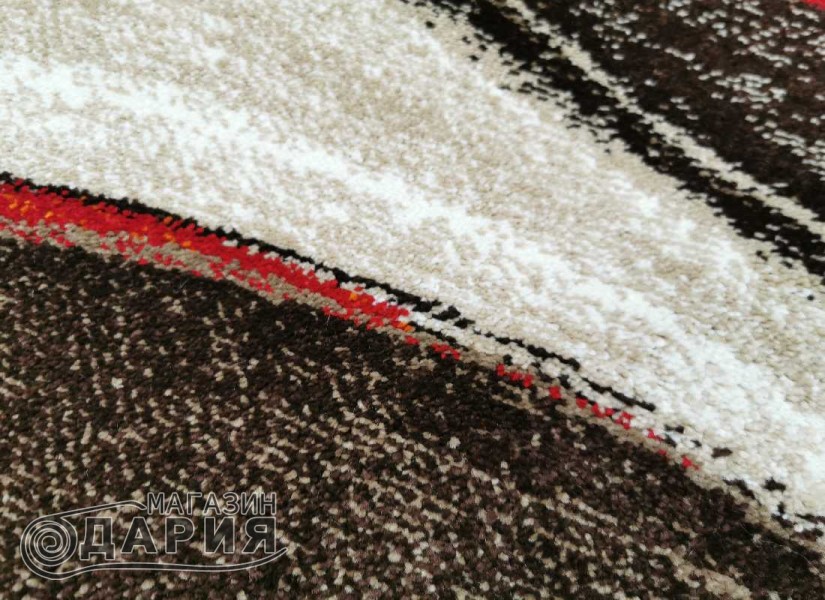 Тъкан килим MAGNOLIA 097 d.beige/red